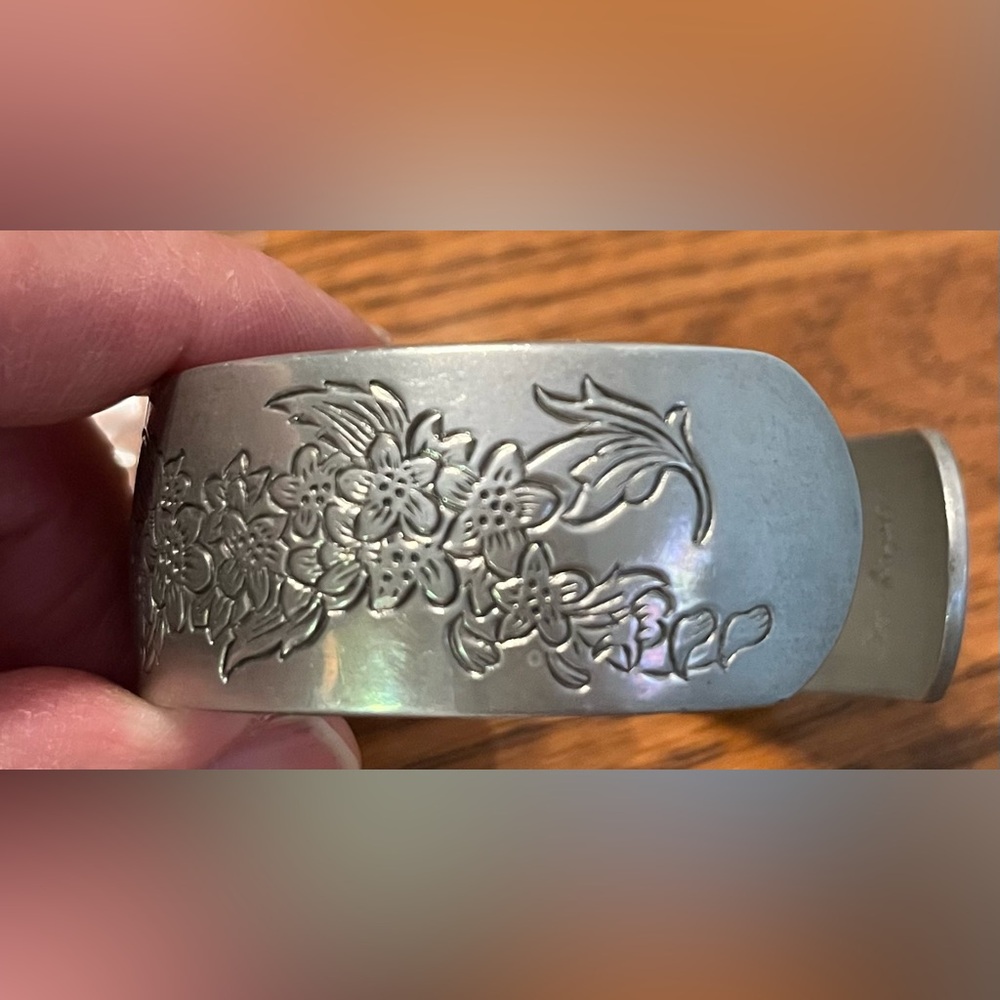 Kirk Pewter “larkspur” bracelet